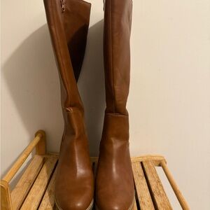 Universal Thread Tan Over the Knee Boots